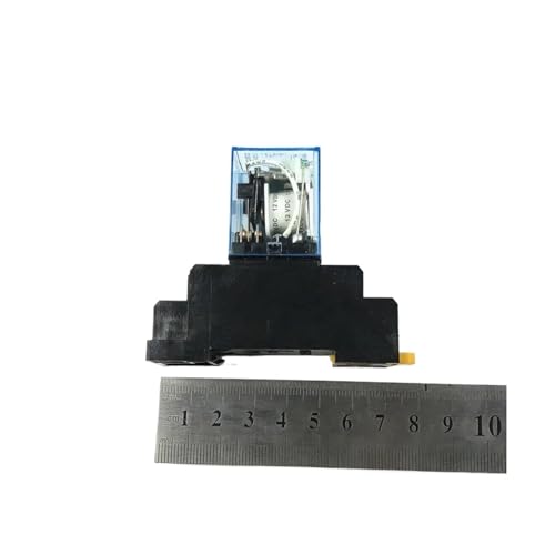 Relais de puissance LY2NJ DPDT 220V AC avec prise pour circuit électrique