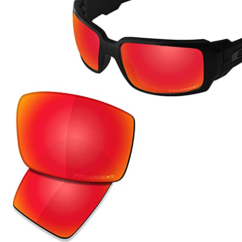 Image of SAUCER Premium Replacement Lenses for Oakley Oil Drum | UV400 Protection, Anti-Scratch, Precise Fit & Enhanced Clarity