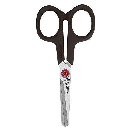 Tesoura Escolar, Mundial, Ponto Vermelho, 667N-4.1/4, Preto