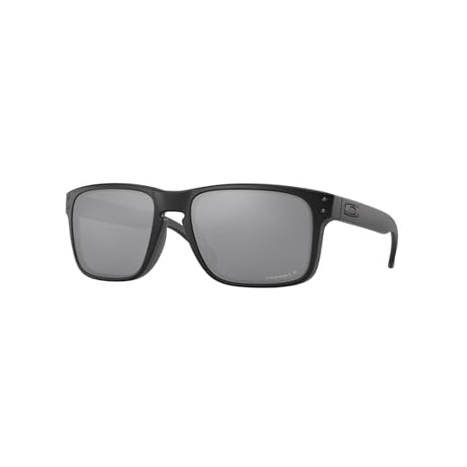 Óculos de Sol Oakley Polarizado Holbrook 0OO9102L 9102D6 Tam 55 / Preto Fosco - Lentes Prizm Black Polarized