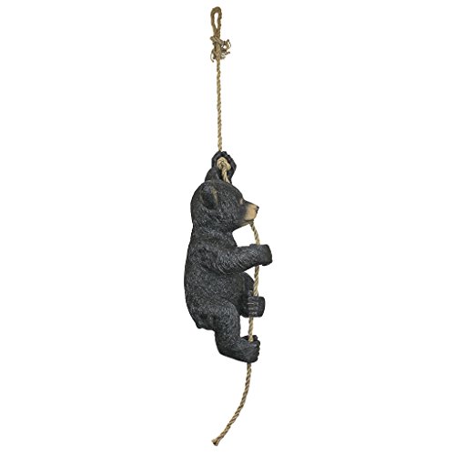 Swinging Bocephus Bear Garden Statue