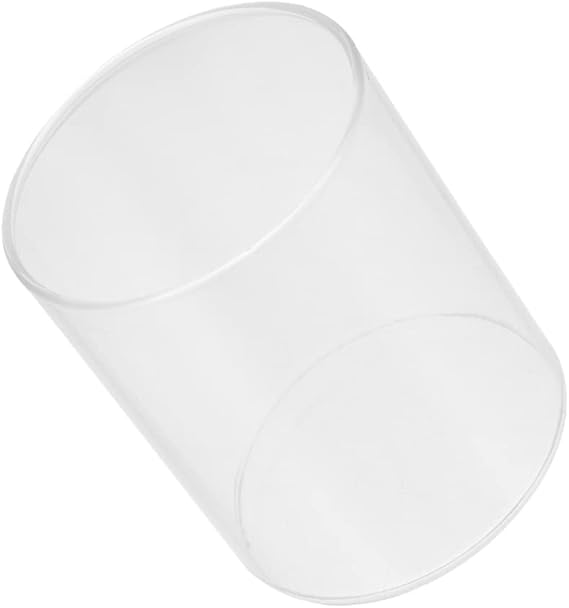 LIFKOME Glass Candle Cylinders Large Size Candle Holder Glass Glass