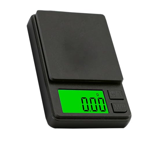 500G/1000G Pocket Scale 0.01g Electronic Scale Grams Scale with Backlit & Tare Function High Accuracy Scale for Jewelry