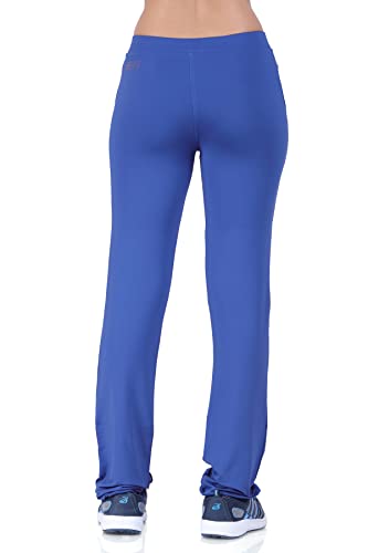 Image of Sports Women Regular Fit Activewear Track Pants | Loose Fit Workout Pant for Women | Quick-Dry | Two Pockets