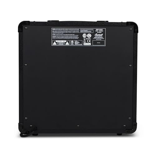 Image of Marshall MG15GFX Combo Guitar Amplifier - Clean, Crunch, Overdrive Channels | Reverb, Delay and Other Digital Effects | 3-Band EQ | 3.5 mm Headphones Out | 15W Output - Black