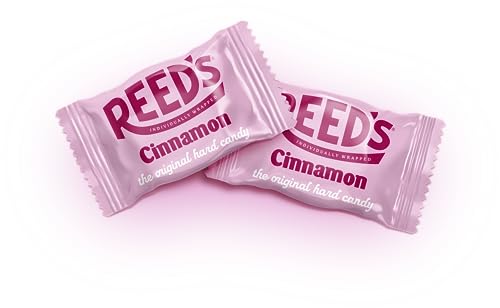 Reed's Reed Individually Packaged Cinnamon Candy, Traditional Cinnamon Candy, Classic Seasoned Cinnamon Candy by Reed, Brought To You By Iconic Candy, 6.25 Ounce Bag (1)