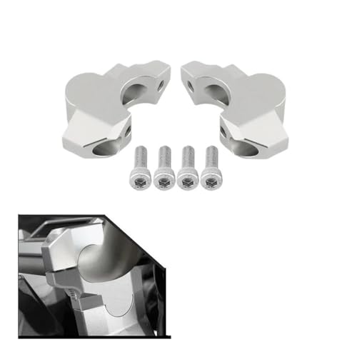 Abrazadera elevadora para manillar de aluminio mecanizado para X-ADV750 2016-2025 6