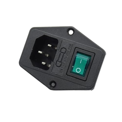 Toma de corriente IEC C14 con interruptor de balancín para renovar tu impresora 3D