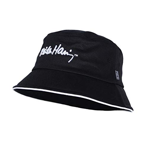 Withmoons Cotton Bucket Hat Embroidery Fishing Cap Crb1212 (Black) #TOP9