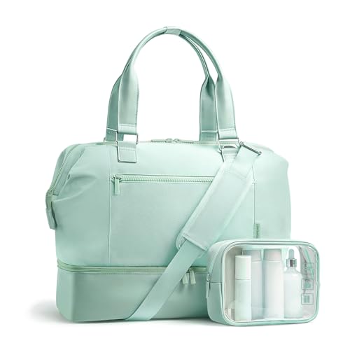 Image of TOPEAST Travel Duffle Bag, Weekender Bags for Women with Shoe Compartment
