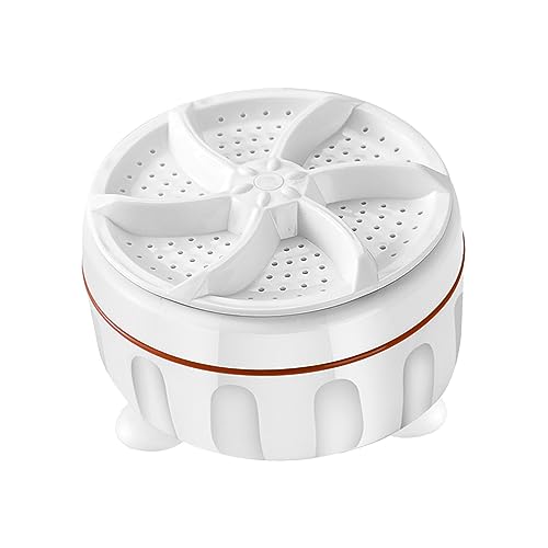 Mini Washing Machine Household Laundry Washer for Bathroom Apartment Camping Two Way Turn