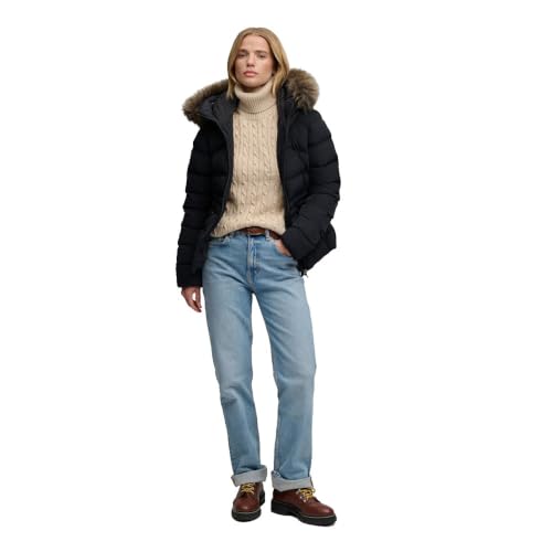 Doudoune à capuche fourrure femme Superdry Fuji - vue 10