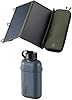 NESTOUT 2-Panel Solar Charger, 10000mAh Power Bank