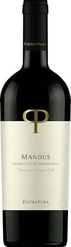 PietraPura Mandus Primitivo di Manduria DOP Rotwein Italien trocken (1 x 0.75 l)