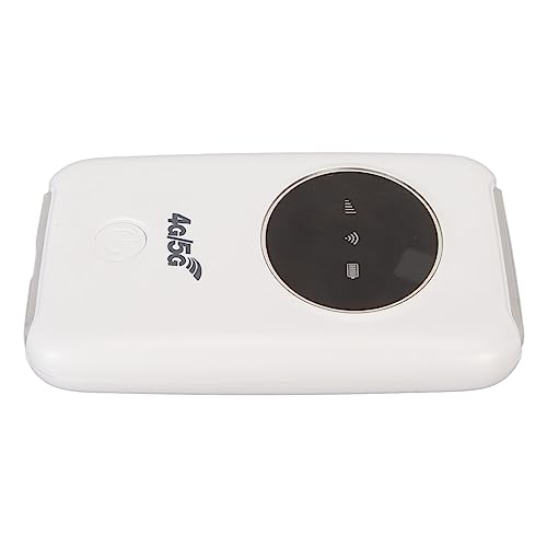 Asixxsix Router di Rete Portatile Hotspot WiFi 5G con Slot per Scheda SIM, Alta velocità 300 Mbps, Connessione Fino a 10 Dispositivi, Adatto per Viaggi, Lavoro, Streaming Live All'aperto