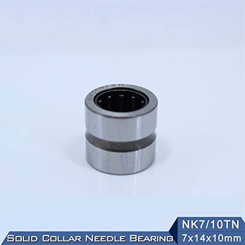 Roulement à aiguilles NK7/10TN 7x14x10mm avec bague extérieure solidifiée NK7/10 TN - 3