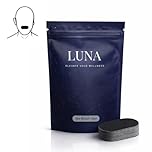 Luna Mouth Tape for Sleeping – Sleep Tape - Reduces Snoring & Supports Nasal Breathing – 30 Strips (Black) – Gentle Strong Adhesion for Men & Women