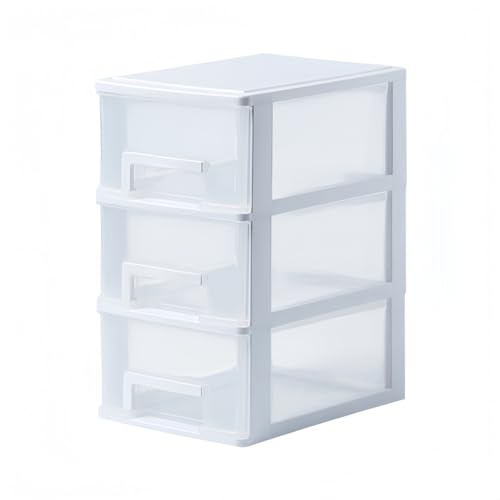 KazeSo �����o�� �������� ���[�{�b�N�X �v���X�`�b�N ���� �f�X�N�p ���[�� ���ϕi �I�t�B�X�p�i ���� ��� ���@�\ ���i ���[�P�[�X �G�ݎ��[ (�z���C�g�i��17cm�j,3�i) [���s�A���i]