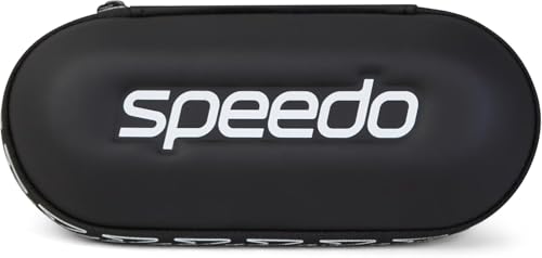 Speedo Unisex Schwimmbrillenetui | Aufbewahrung | Schutz Pantone Black One Size