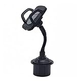 Stroking Universal Water Water Cup Mount Sauger Phone Halter Einstellbar 360 Rotation Automobil Telefon Stand Navigation Halterung (Color : Gray)