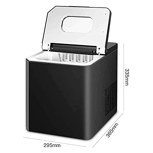 Máquina portátil de hielo, 25kg en 24h, 10 cubos en 10 min miniatura 3