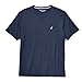 Nautica Men's Anchor Crew Neck Sleep Shirt, Maritime Navy, X-Large