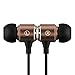 100SEASHELL Long Cord Wired Earbuds no Microphone Headphones Watching tv with Extra Noise isolating Blocking bass Ear Buds Without mic Corded Length Earphones
