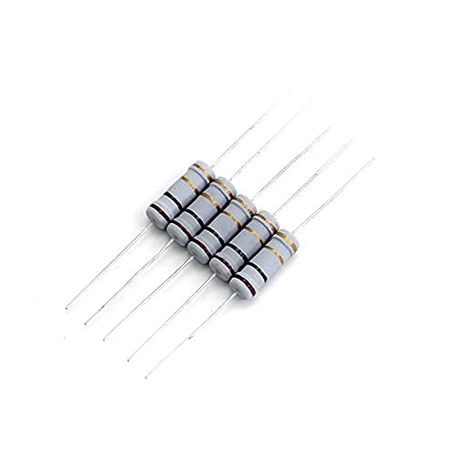 150 Pcs 30 Values Resistor Kit YIWANSON 2W 5% Carbon Film Resistance 0.1-750 ohm, Carbon Resistance Assortment Set, Carbon Resistors Kit for DIY Electronic, Resistor Assortment Kit (0.1R-750R)