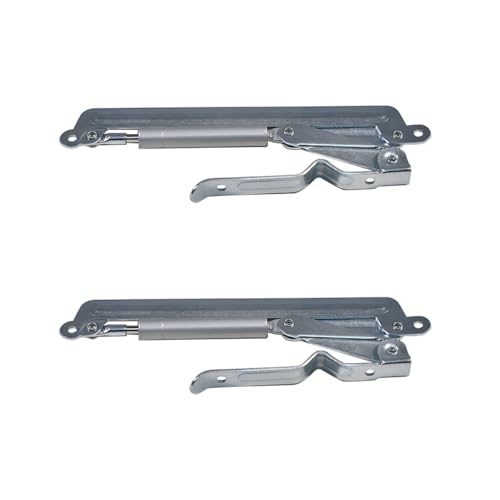 2X Hydraulische Gasdruckfeder Ersatz Deckelhalterung Kompatibel mit Keter Scharnier Store It Out Midi SIO Nova Ersatzteil W26P Kolbenscharnier Halterung