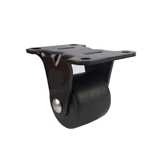 Roulette fixe en nylon 2 pouces robuste et silencieuse pour meuble - 4