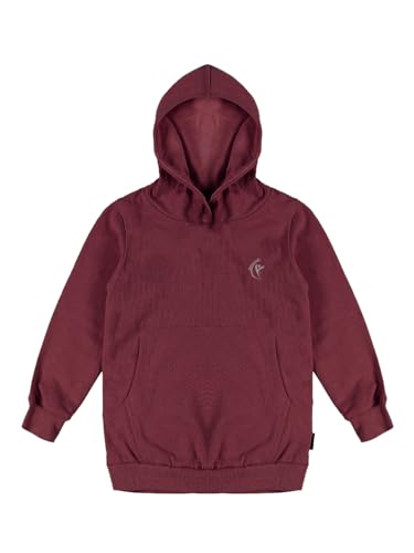 Image of KiddoPanti Unisex Solid Pullover Hooded Fleece Sweatshrit | Cotton Poly Fleece Fabric | Waist Length, Full Sleeve Hoodie | 2 Kangaroo Pockets | Winter Wear for Boys & Girls