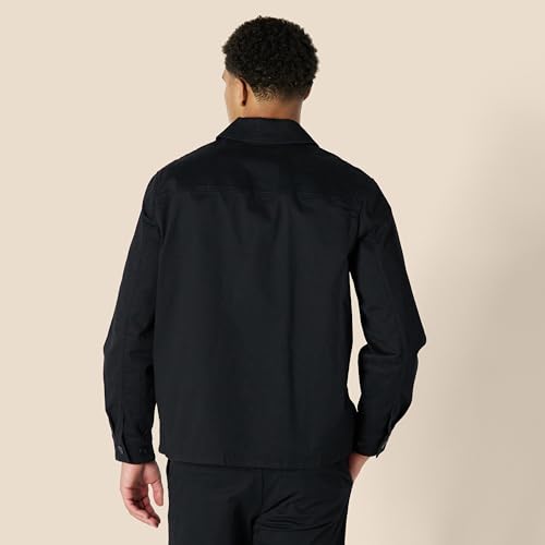 Amazon Essentials Men's Relaxed-Fit Stretch Cotton Utility Jacket2