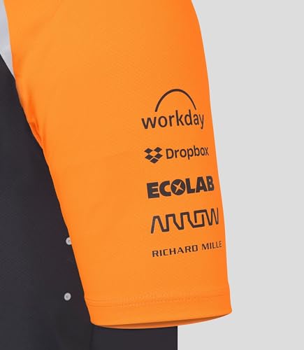 McLaren F1 Men's 2025 Oscar Piastri Team Set Up T-Shirt4