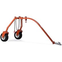 Titan Attachments Towable Log Arch, Easy Winch-Free Design, Log Dolly for Skidding, UTV & ATV Attachments, for Forestry, Farms, and Logging Operations