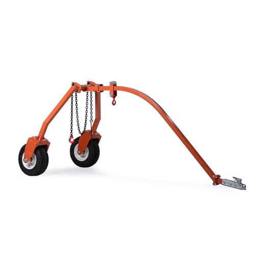 Titan Attachments Towable Log Arch, Easy Winch-Free Design, Log Dolly for Skidding, UTV & ATV Attachments, for Forestry, Farms, and Logging Operations