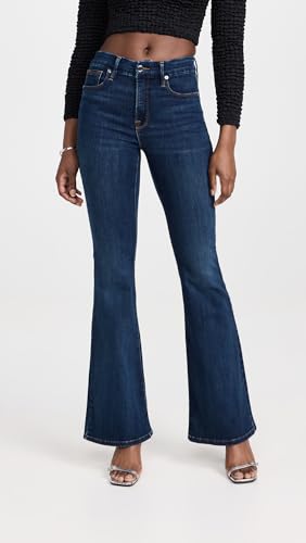 Good American Women's Good Legs Flare Jeans, Blue004, 002