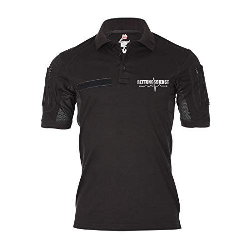 Polo de sauvetage réfléchissant sanitaire Copytec 31639 noir XXXXL