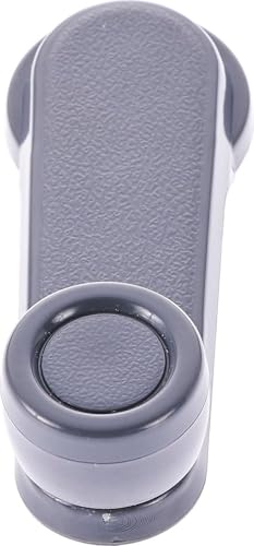 Image of Window Crank Handle, Left and Right, Front or Rear, Textured Gray, Pack of 2 for 1985-2004 Nissan Frontier Xterra Pickup Pathfinder D21 Sentra 240sx 720 8076001G21, 807600M000, 8076051S00