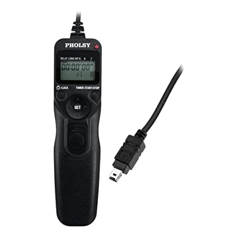 PHOLSY N10 Disparador a Distancia con Temporizador para Nikon Cover