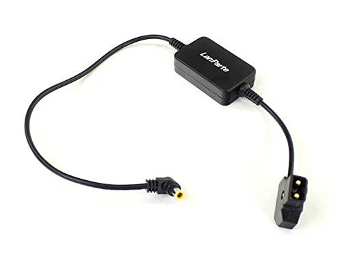Lanparte D-tap DC 12V Power Cord Cable for Panasonic AU-EVA1 Sony FS7 FS5 Mark II PMW-F3L PMW-300K2