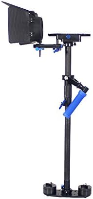 120 Camera Stabilizer Set DSLR Video Camera Kit 2-5kg Magic Carbon Fiber Camera Stabilizer as stabilizator+Matte Box +Bag