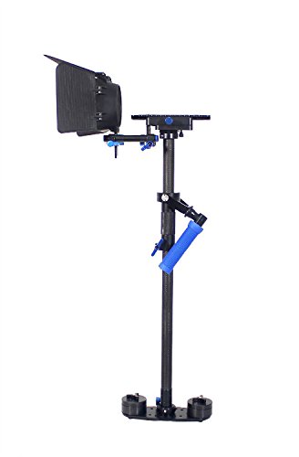 S-120 Camera Stabilizer Set DSLR Video Camera Kit 2-5kg Magic Carbon Fiber Camera Stabilizer as stabilizator+Matte Box +Bag