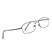 In Style Eyes Enda Middle BiFocal Reading Glasses Look Smart and Give You Flexibilty/pewter/2.00