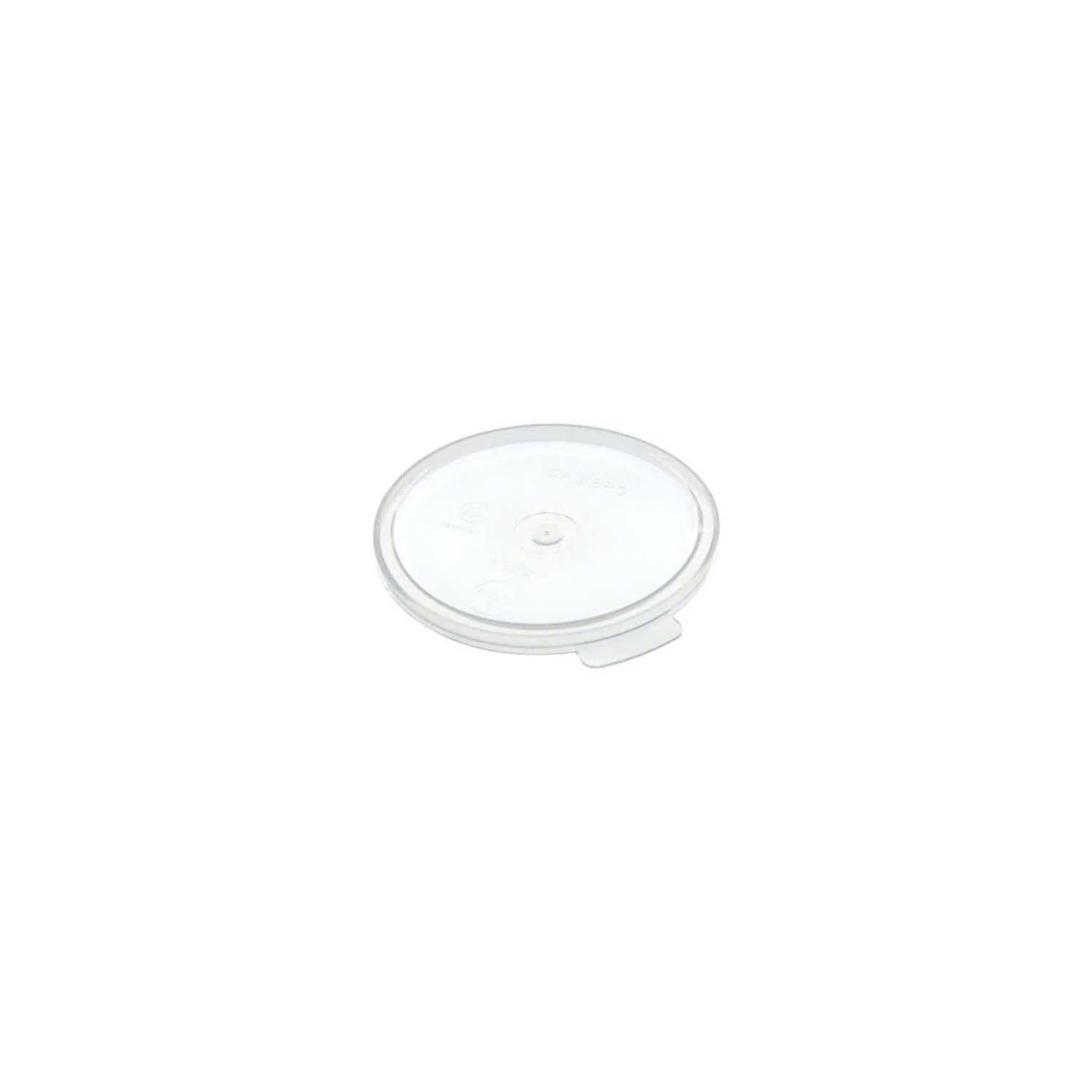 Cover for 1 qt Round Container by Cambro – 1-Quart, 1.0 quarts, Plastic, Translucent, Model AHC5701