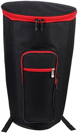 African Drum Bag Shockproof Drum Carry Case Portable Shoulder Backpack Musical Instrument for Outdoor Mountaineering Camping