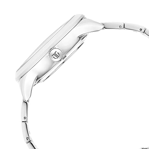 Titan Metal Mechanicals Blue Dial Automatic Stainless Steel Strap Watch for Men-NS90140SM01 - Image 3