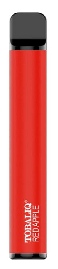 2 STÜCK - Premium Einweg E-Shisha, nikotinfrei, elektronisch, 800 Züge, fruchtige Sorten (Red Apple) – Bild 4