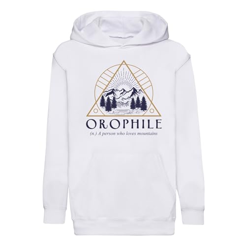 Sweat enfant orophile montagne outdoor pour fille et garçon adepte de nature