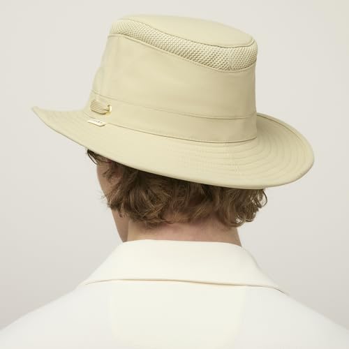 Image of Tilley LTM5 Airflo Medium Brim Hat - Ultralight, Buoyant & Breathable, UPF 50+ Sun Protection, Water-Resistant