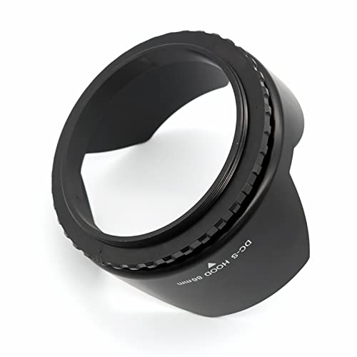 Parasol universal de 86 mm con rosca de flor para objetivo de camara 3